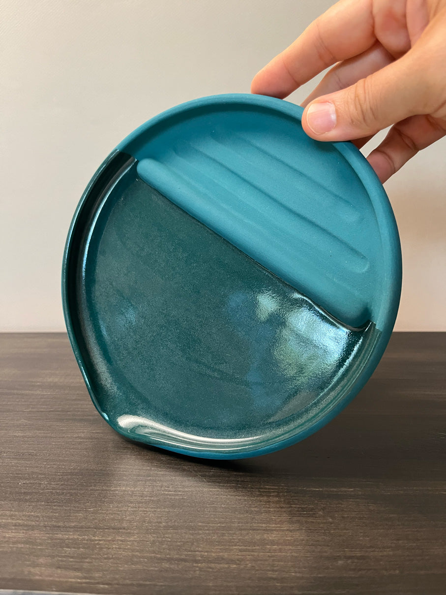 Misfit Phthalo Rolling Tray