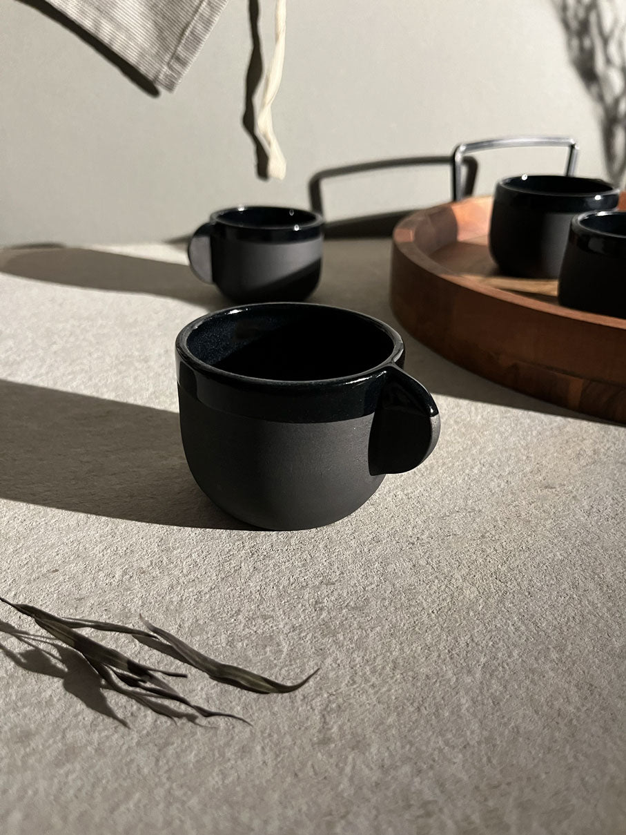 Espresso redondeado de ónix