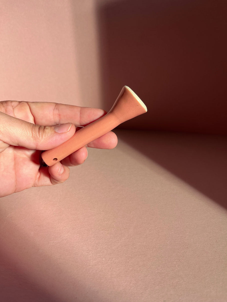Peaches Cone Bowl Downstem - Option B