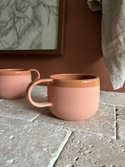 Peaches Rounded Mug