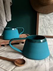 Phthalo Angled Mug