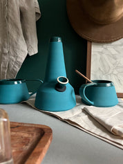 Phthalo Angled Mug
