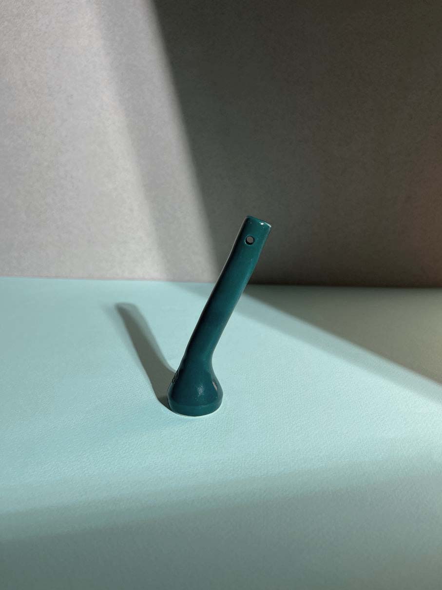 Phthalo Slim Bowl Downstem - Option B