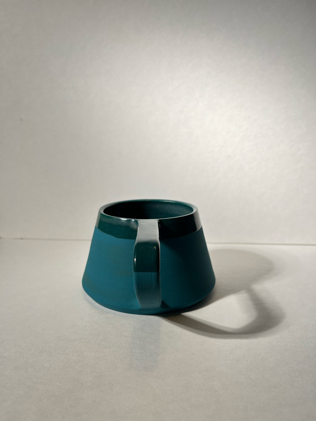 Phthalo Angled Mug
