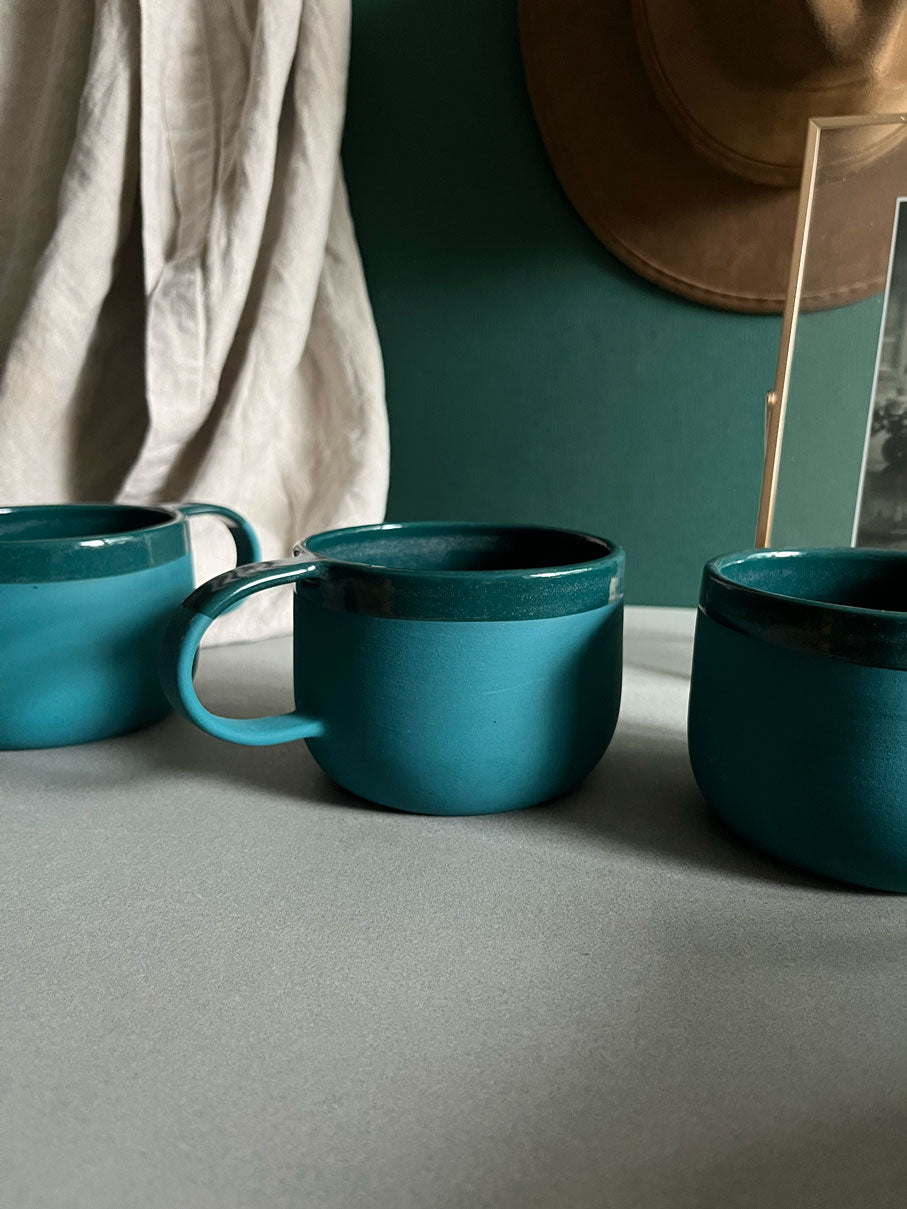 Phthalo Rounded Mug
