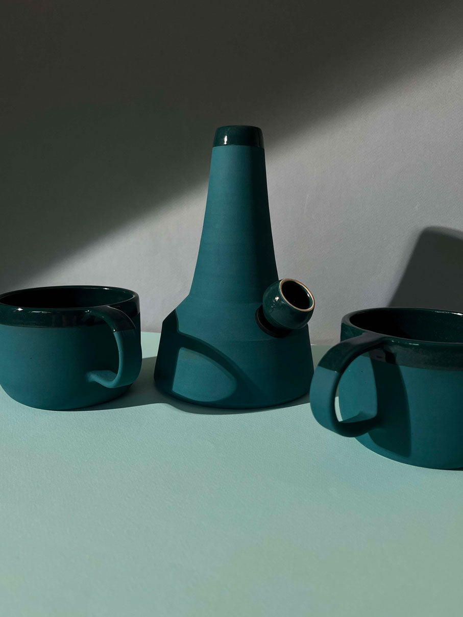 Phthalo Rounded Mug