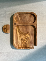 Veta Rolling Tray - Grain 10