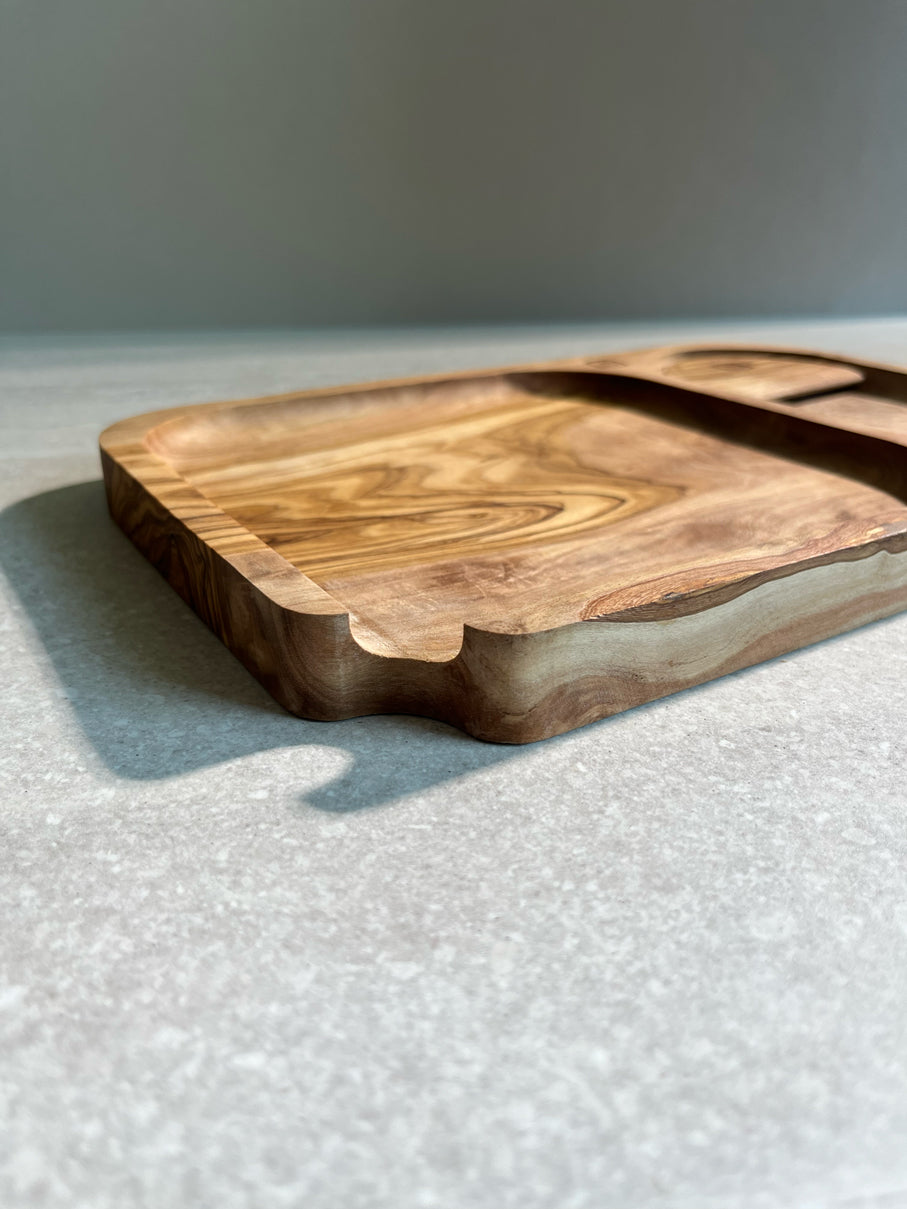 Veta Rolling Tray - Grain 10