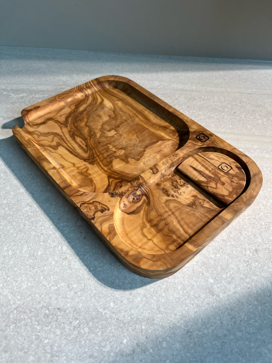 Veta Rolling Tray - Grain 3