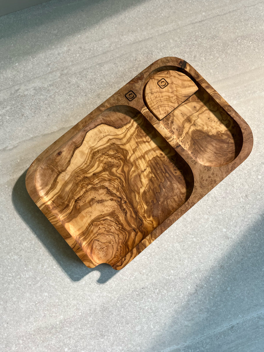 Veta Rolling Tray - Grain 5