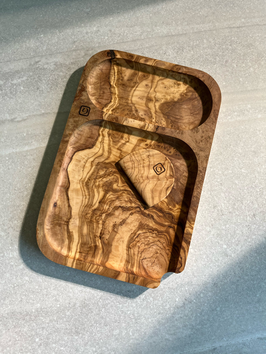 Veta Rolling Tray - Grain 5