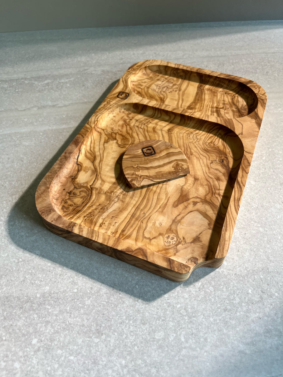 Veta Rolling Tray - Grain 6