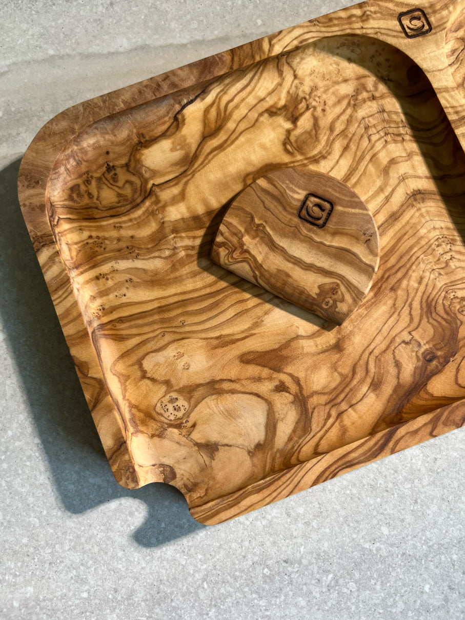 Veta Rolling Tray - Grain 6