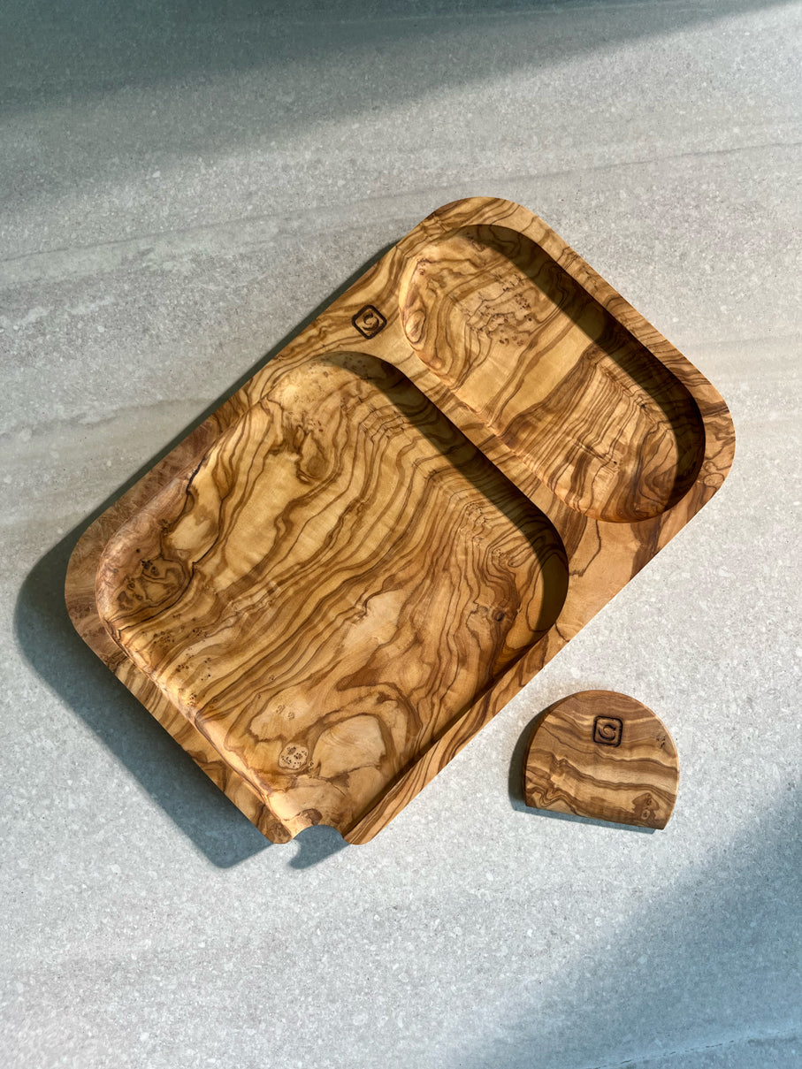 Veta Rolling Tray - Grain 6